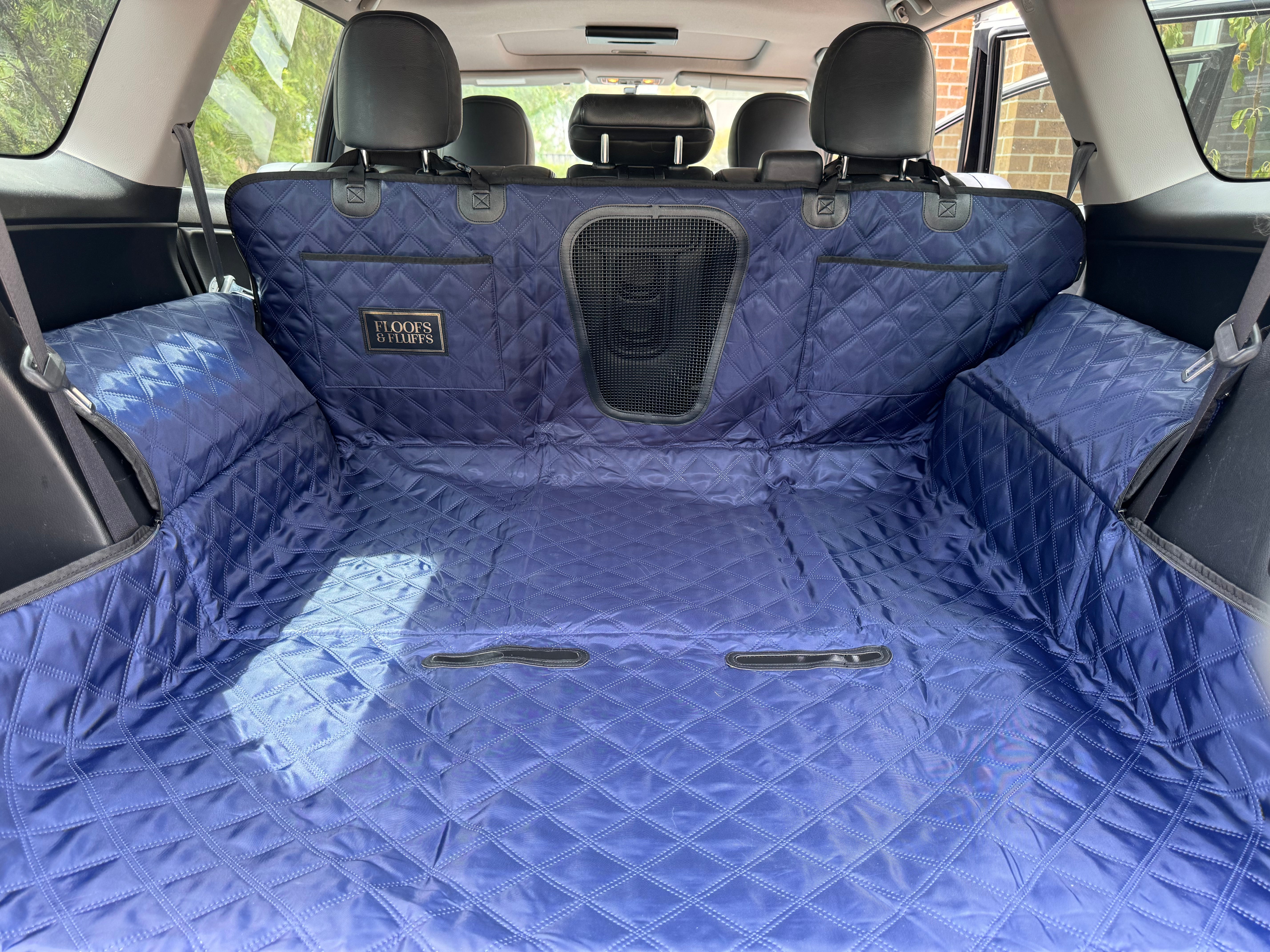 Car Seat Protector for Pets | Heavy Duty Hard-base Waterproof Dog Seat Cover