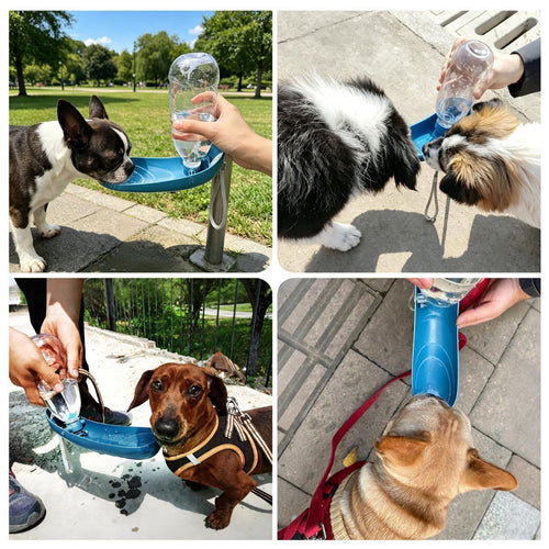 Large Portable Dog Water Bottle - Leak Proof Pet Water Bottle
