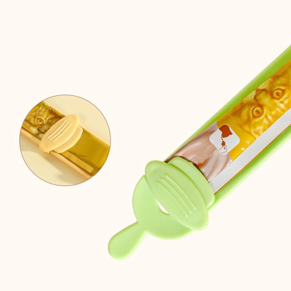 Cat Treat Squeeze Spoons – Mess-Free Feeding for Wet Food & Purees, Set of 3