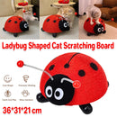 Ladybug Sisal Cat Scratching Post – Wear-Resistant Scratch Board