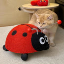 Ladybug Sisal Cat Scratching Post – Wear-Resistant Scratch Board
