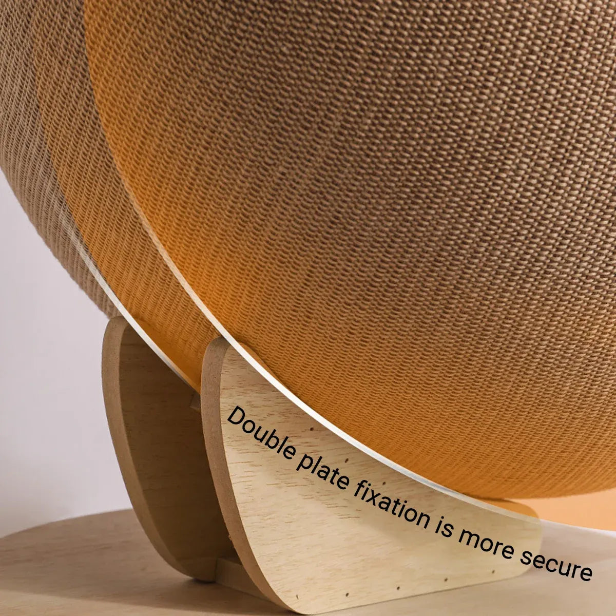 Egg Shell Cat Scratcher Nest – Combo Scratching Pad & Lounge