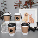 On-the-Go Coffee Cup Poop Bag Dispenser - Black