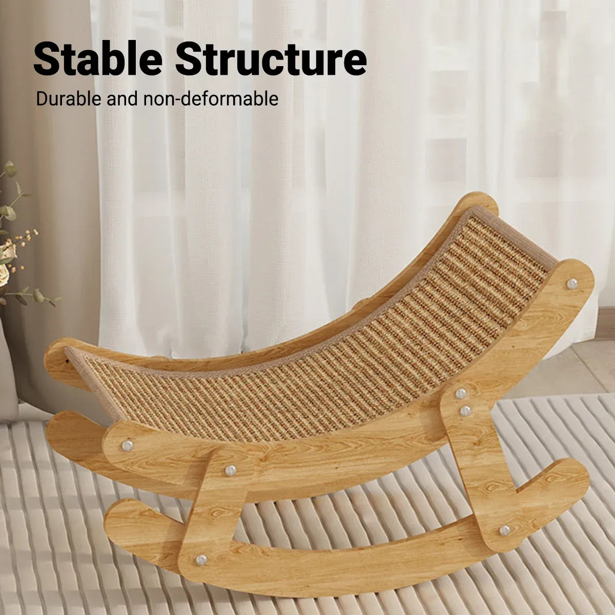 Cozy Cat Rocking Lounge Chair & Scratcher