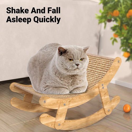 Cozy Cat Rocking Lounge Chair & Scratcher