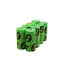 Biodegradable & Compostable Dog Poo Bags - 8 Rolls(120 Bags)