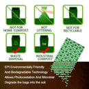 Biodegradable & Compostable Dog Poo Bags - 8 Rolls(120 Bags)