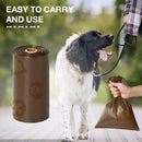 Coffee-Scented Poop Bags for Dogs & Cats – Leak-Proof, Bulk Pack of 18 rolls/270 Bags