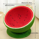 Watermelon Cat Scratching Bowl - All in One Scratcher Toy for Cats & Kitten